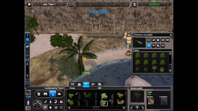 Zoo Tycoon 2: Orinoco Crocodile Exhibit Speed Build смотреть онлайн