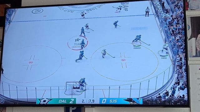 výsledok 71. kola NHL San Jose Sharks 1:3 Dallas stars (0:1,0:1,1:1) смотреть онлайн