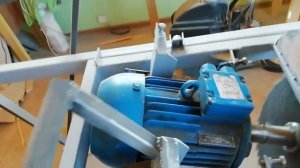 Дисковая углоповоротная пилорама начало постройки