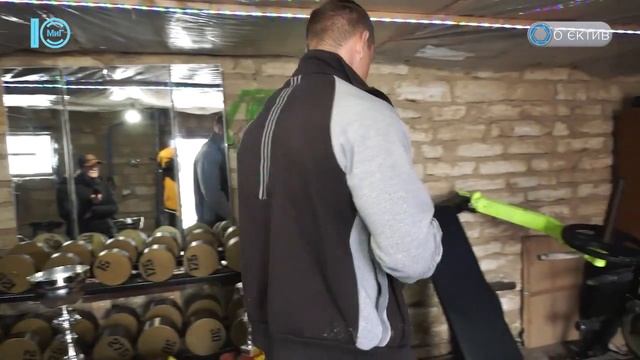 Обзор моего домашнего самодельного тренажерного зала. Программа Объектив. смотреть онлайн