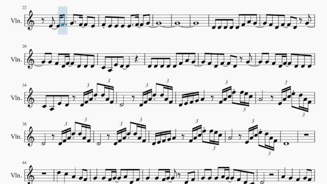 Violin Sheet Music: How to play Gimme Gimme Gimme by ABBA смотреть онлайн