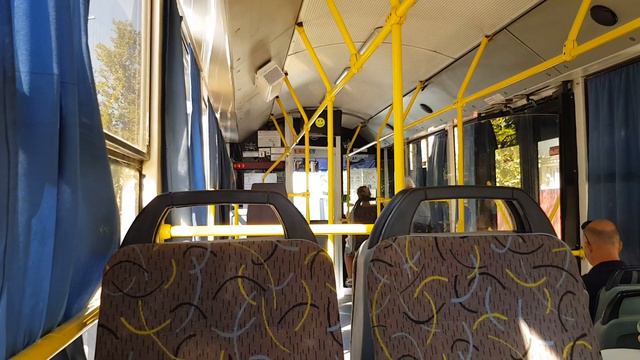 Симферопольский троллейбус на Богдан Т70110 №4345 до ул.Батуррина 18.08.2023г.