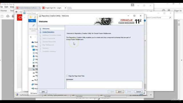 How to Install Repository Creation Utility RCU 11g - Oracle business intelligence enterprise editio смотреть онлайн