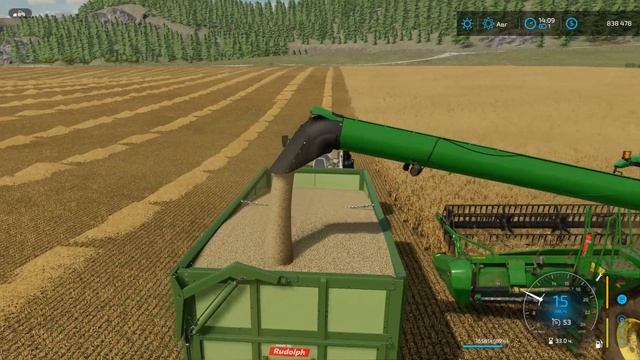 FS 22 - Купил участок. Убираю урожай. Фермер в Элк - Маунтин Вайоминг # 3 смотреть онлайн