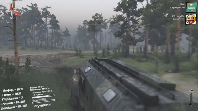 Spintires Play #5 ⇒ Карта Широкая река, часть 1 смотреть онлайн