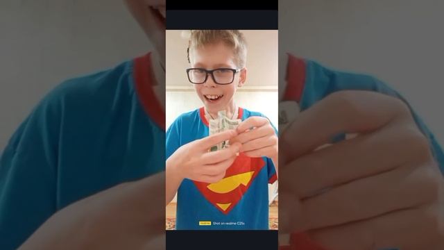 Фокус с деньгами челендж!(субтитры русский)