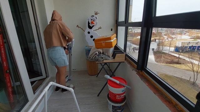 Порядок на балконе? / весенняя уборка? /мою окна? / мотивация на уборку? смотреть онлайн