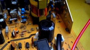 Ремонт телевизора SUPRA S-21F7A. Не включается. Курсы телемастеров.