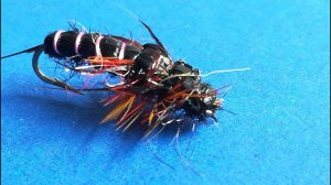 Stonefly nymph " мушка веснянки " для ловли ленка и хариуса