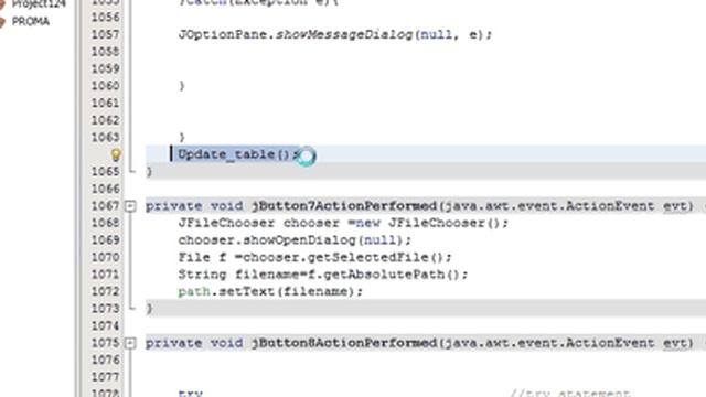 Java prog#52.Save documents in jtable using jfilechooser and open it from table in java netbeans смотреть онлайн