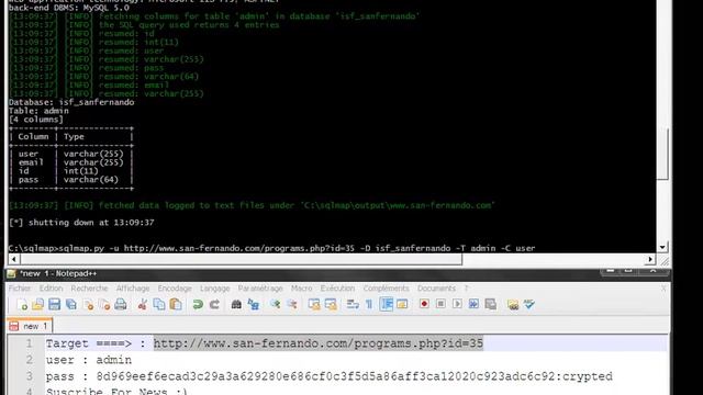 [TuTo] : SQLMAP On Windows ! смотреть онлайн