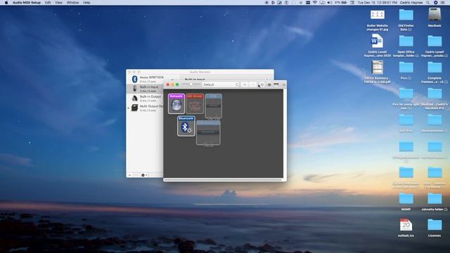 Audio/MIDI setup on Mac смотреть онлайн