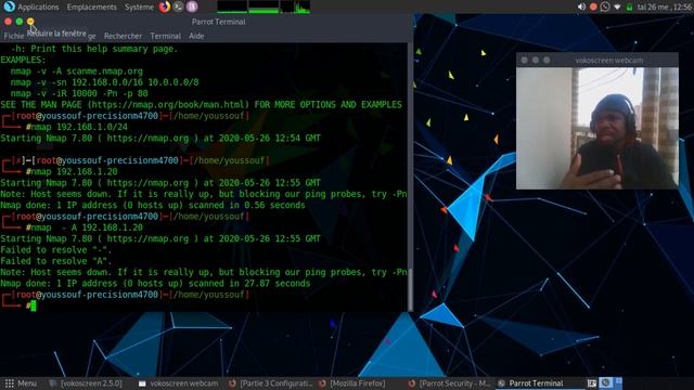 présentation de système de sécurité parrot os en français смотреть онлайн