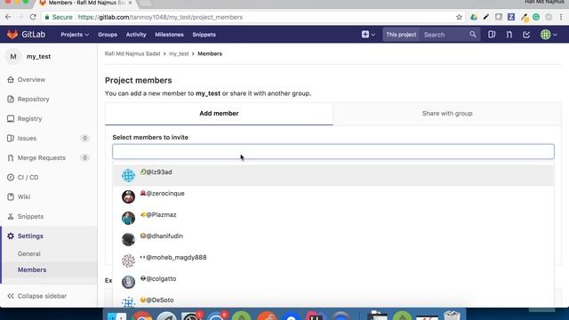 Share a GitLab Project to others смотреть онлайн