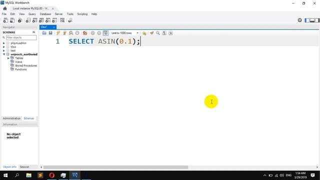 How to Return the Arc Sine of a Number in MySQL смотреть онлайн