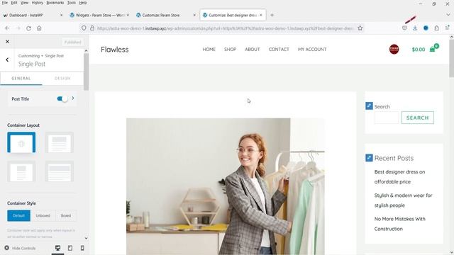 How To Customize Single Blog Post in Astra Theme | Astra Customization смотреть онлайн