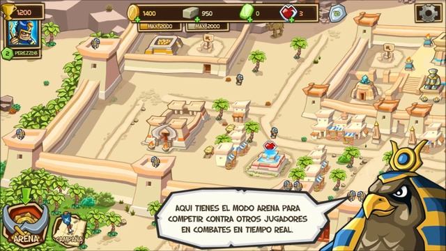 Empires of Sand TD android game first look gameplay español смотреть онлайн