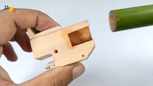 Amazing Bamboo Crafting Idea | Mini Bamboo Slingshot