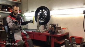 Балансировка мотоколеса своими руками с помощью статической балансировки