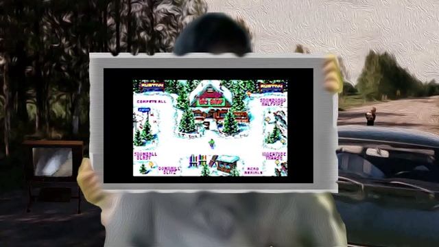 Let's Play - Classic Games (MS DOS) 001 Ski or Die смотреть онлайн