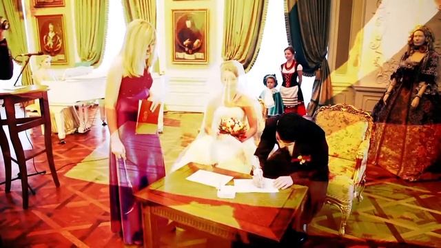 Романтичная свадьба в День всех влюбленных - молодожены Павел и Светлана смотреть онлайн