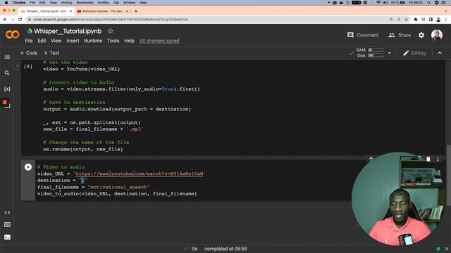 Transcribe Any YouTube Video & Audio into Text With OpenAI Whisper смотреть онлайн
