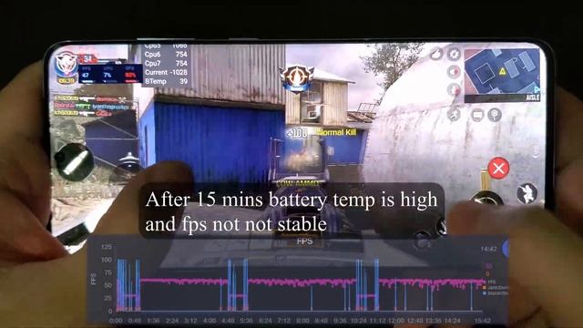 Samsung Galaxy S20+ Exynos 990 Gaming Test COD Mobile Max Graphics 60 FPS | FPS Battery Temperature смотреть онлайн