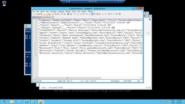 Active Directory – Lista de Usuários com PowerShell (HTML, CSV e E-mail) смотреть онлайн