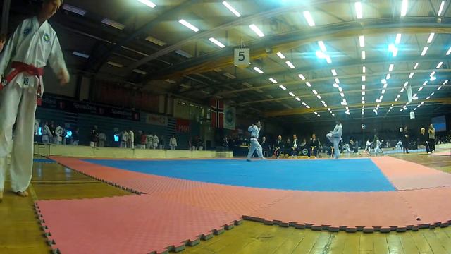 ITF Taekwon-Do Nationals patterns - Espen Tsai Hansen (OSL) смотреть онлайн