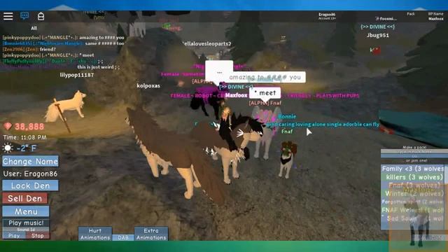 Roblox - Wolves' Life 2 - 3 Admin Wolf Morphs! - HD (Morphs will be removed) смотреть онлайн