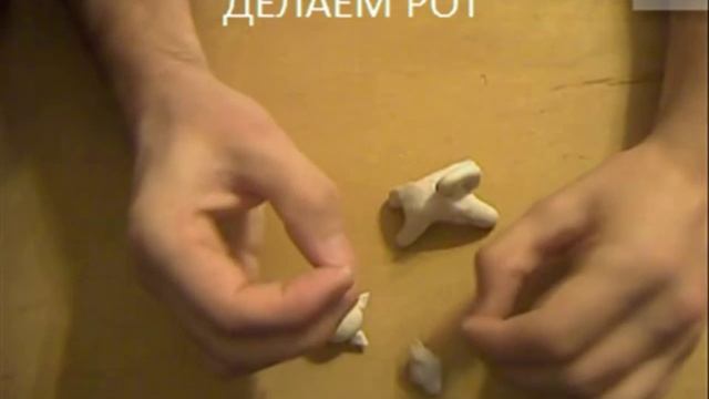 Поделка кошка из пластилина Handicraft Cat From Plasticine