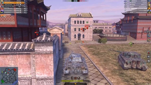 Forest Witch, Tiger II & Fixer • WoT Blitz Gameplay смотреть онлайн