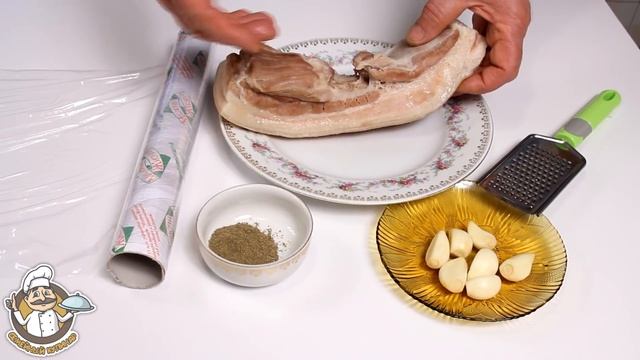 Как вкусно приготовить подчеревок. Подчеревок вареный с чесноком и специями. Подчеревка рецепт смотреть онлайн