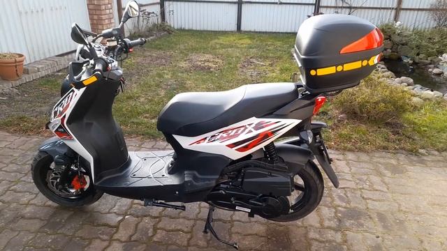 Скутер SYM CROX 125 смотреть онлайн