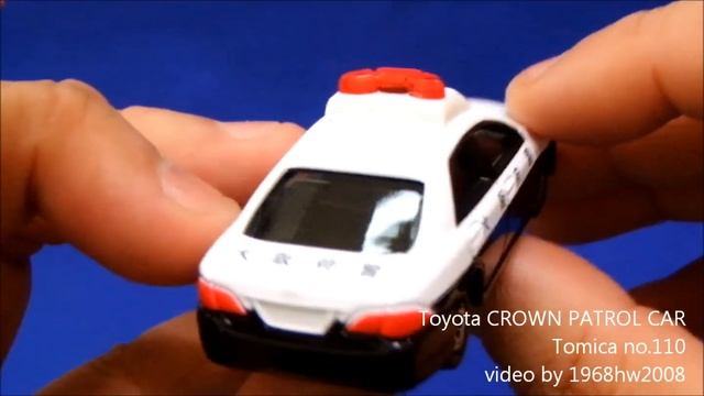 トヨタクラウンパトロールカー Toyota CROWN PATROL CAR Tomica no.110 Unboxing смотреть онлайн