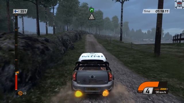 WRC 4: FIA World Rally Championship gameplay PC 1080p смотреть онлайн