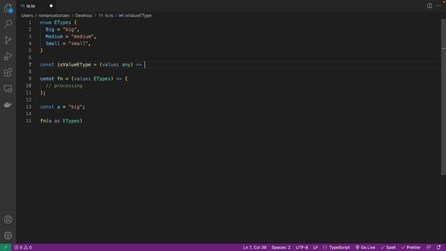 Оператор is в TypeScript. Предикаты типов. Type Guard смотреть онлайн