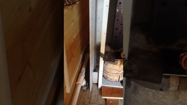 Печь на отработке и газовый котел смотреть онлайн