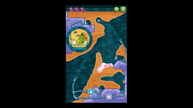 "Where's My Water?" "Cranky Challenge 3", 5-7 walkthrough, shortplay, all ducks смотреть онлайн