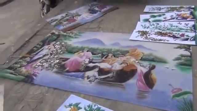 #FRESCOArtExpansionV5 - Bai Yen gem stone, Yen Bai See as stone paintings смотреть онлайн