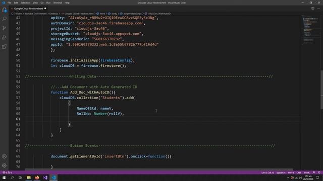 READ, WRITE, UPDATE, DELETE Data | Cloud Firestore v8 JavaScript English смотреть онлайн