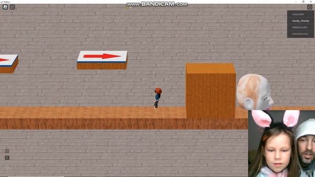 Убегаем от огромной головы Роблокс! ПОЧТИ не страшно!? Escape the Running Head смотреть онлайн