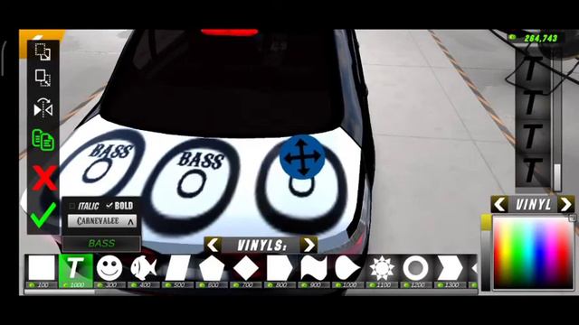 КАК СДЕЛАТЬ_BASS ВИНИЛ? | Car Parking смотреть онлайн