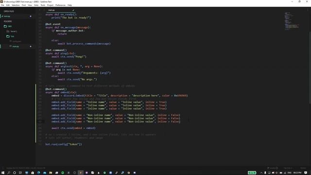 Using Embed | Discord.PY Episode 3 смотреть онлайн