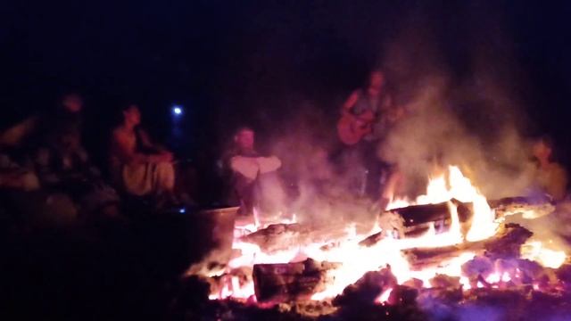 Купала в Купелии 2021. Часть 6 Заключительная. Пускание Венков. Песни у костра. Встреча Рассвета.