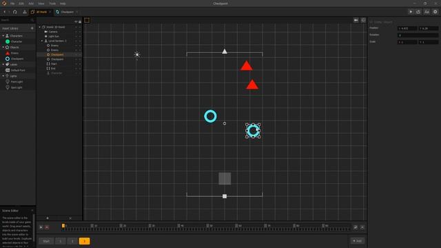 Buildbox 3 Simple Checkpoint System and How to Go from Room to Room for RPG Style Game смотреть онлайн