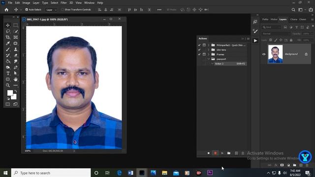 photoshop Action in Tamil (Passport photo) смотреть онлайн