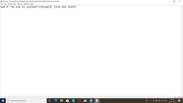 |PYTHON FOR BEGINNERS | | ESCAPE CHARATER IN PYTHON | |CODEKAROYAARO| |CLASS 14| смотреть онлайн