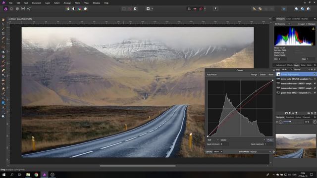 Curves Adjustment Explained - Affinity Photo Beginners Tutorial смотреть онлайн