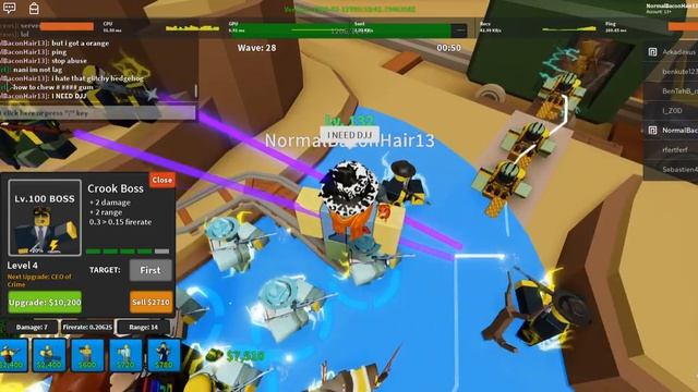 ROBLOX | TDS - Playing with an admin смотреть онлайн